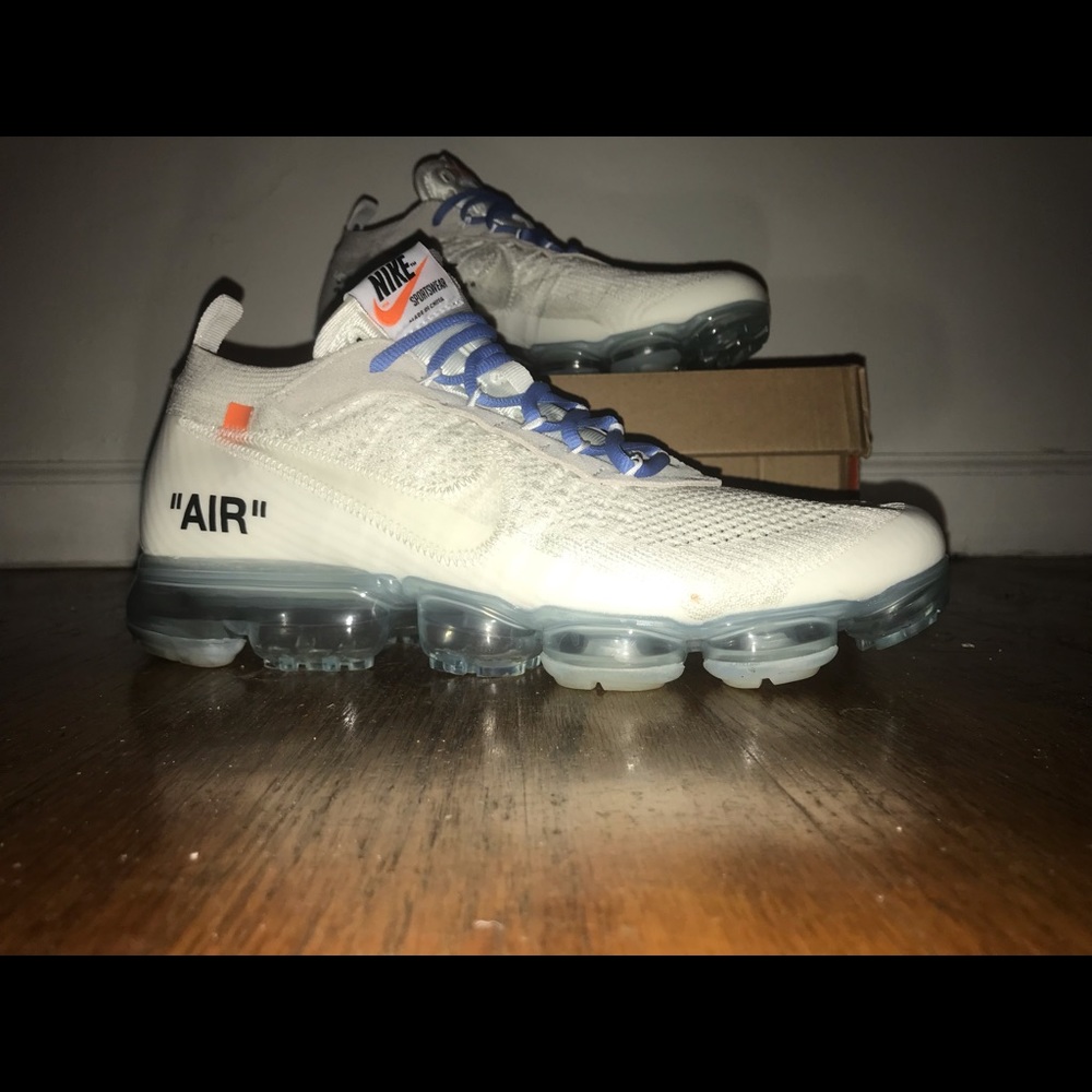 Offwhite vapormax size 10